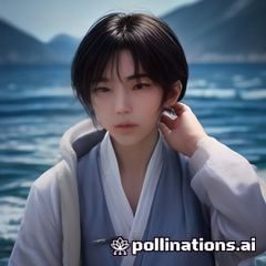 前往威尼斯视觉与版式苏晚的设计头像，深紫渐变背景前侧脸望向屏幕，画面有柔和光晕与几何线条，氛围安静专业